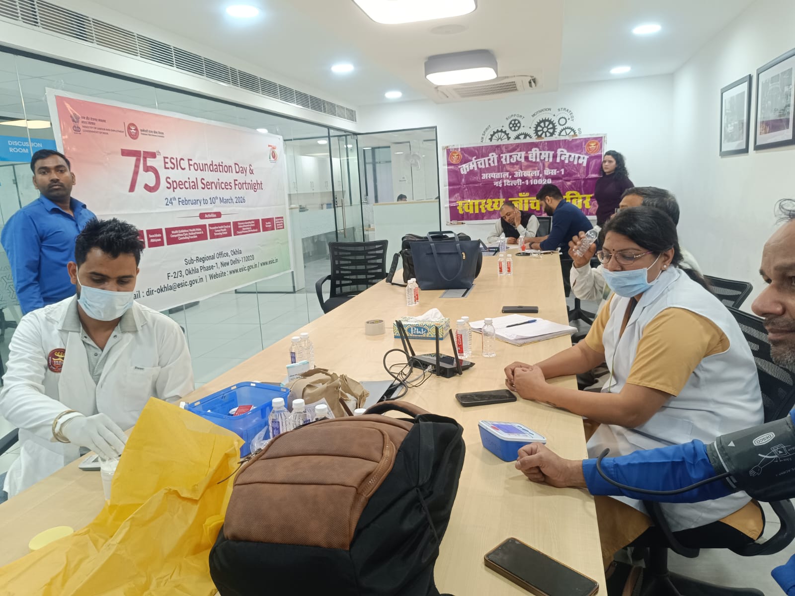 Preventive Health Checkup Camp at Tata Motors, Nehru Place (25.02.26)